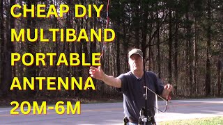 Portable POTA PERformer Ham Radio Antenna 20m  6m [upl. by Vyner62]