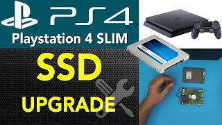 Playstation 4 Ps4 Slim SSD Upgrade FULL GUIDE SPEED UP PS4 [upl. by Kristi]