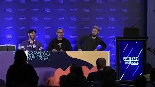 twitch streamer mmDust boasts about his numbers on twitchcon panel [upl. by Aicilak]