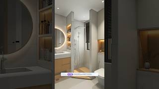 Modern Bathroom Design shorts interiordesign bathroomdesign [upl. by Valer]