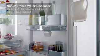 Fridge Freezers  NonPlumbed Water Dispenser  Grundig [upl. by Fleming]