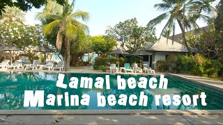 Lamai beachmarina beach resort and villakoh samuiThailand 2022 [upl. by Gwenora]