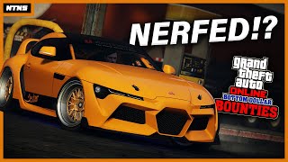 GTA V  Drift Tuning NERFED in NEW Bottom Dollar Update DLC [upl. by Schramke]