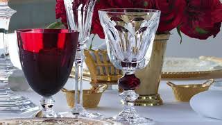 VERRE HARCOURT BACCARAT  LE CRISTAL ROI [upl. by Urd]