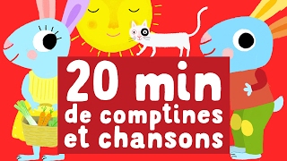 20 minutes chansons pour enfants Mix des meilleurs chansons de Pinpin et Lili [upl. by Yrelle]