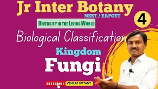 Class 11  Kingdom Fungi  Biological Classification  NCERT [upl. by Gulgee]