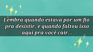 Era a Mão de Deus Letra Kailane Frauches [upl. by Ulrich]