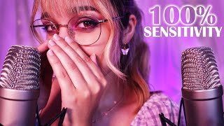 ASMR  100 SENSITIVITY CUPPED WHISPERS UpClose EartoEar Brain Tingles [upl. by Darius]