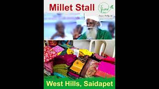 Thiru Foods Millet Stall in West Hills Apartment Saidapet  Top Millet Instant Recipes in chennai [upl. by Martel]