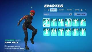 Fortnite EMOTES  Best Fortnite EMOTE Showcase [upl. by Asalocin]