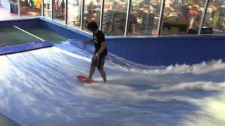 Indoor Surfing  Flowrider [upl. by Noled]