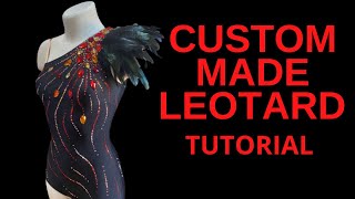 HOW TO MAKE LEOTARDUNITARD TUTORIAL DIY [upl. by Dey]