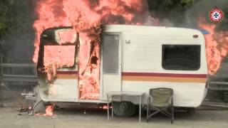 Caravan Fire Safety  December 12 2014 [upl. by Courtney]