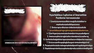 Cobblestoning  Hyperbobilious Explication of Amaranthine FULL DEMO 2023  Goregrind [upl. by Babcock]