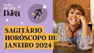 SAGITÁRIO  JANEIRO de 2024 MÁRCIA FERNANDES faz PREVISÕES para o SIGNO [upl. by Yrem]