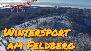 Skigebiet Feldberg im Schwarzwald mit Luftaufnahmen [upl. by Rettuc]