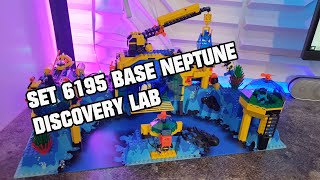 lego Aquanauts set 6195 base Neptune Discovery LAB de 1995 [upl. by Enella]