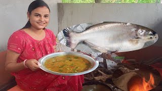 Pangas macher jhol  pangas macher recipe  bengali style pujabapigallary [upl. by Nillad490]