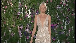 GALIA LAHAV New York Bridal Fashion Week Fall 2018  Fashion Channel [upl. by Eyahs89]