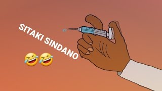 Junior Chizi  Sitaki sindano  cartoon kenya 🤣🤣🤣 [upl. by Idyak]