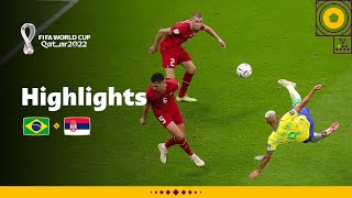 STUNNING Richarlison goal  Brazil v Serbia highlights  FIFA World Cup Qatar 2022 [upl. by Annamarie38]