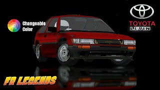 Toyota AE85 LEVIN 1985  Fr Legends  HexCode [upl. by Birchard]