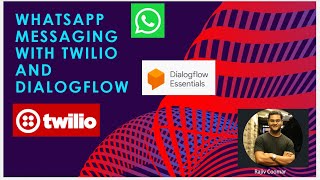 WhatsApp messaging with Twilio and Dialogflow using Detect Intent API  Read The Manual [upl. by Pallaton]