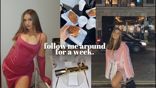 WEEKLY VLOG Trio in London Xmas Shopping amp Double Dates ad [upl. by Roxi]