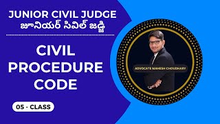 DM 05  CLASS II CIVIL PROCEDURE CODE II JUNIOR CIVIL JUDGE II APTS [upl. by Amathiste]