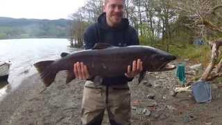 Ferox 85 Group  21lb ferox trout catch and release  Loch AweMay 2013 [upl. by Rosenkrantz711]