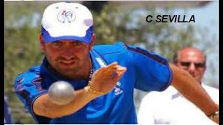 Pétanque ESPALION Août 2023 32EME FINAL TRIPLETTE SEVILLA vs SARRASIN [upl. by Yenaiv]