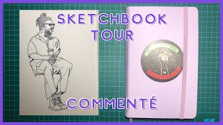 Sketchbook Tour Art Creation  Août Septembre 2024  Ma technique pour progresser [upl. by Neih]