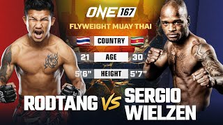 He’s A Muay Thai Monster 😳 Rodtang vs Sergio Wielzen  Full Fight [upl. by Tatiana]