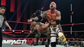 The BRISCOES defend the WORLD TAG TEAM TITLES vs VIOLENT BY DESIGN  IMPACT May 19 2022 [upl. by Anhavas]