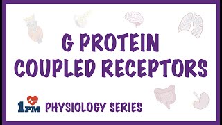 G Protein Coupled Receptors GPCRs  Structure Mechanism of Action [upl. by Ganny907]