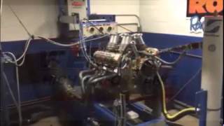 ROSS RACING ENGINES and HILBORN FUEL INJECTION Stroked 371 Olds [upl. by Hakim]