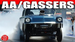 AA Gasser Reunion Nostalgia Drag Racing [upl. by Crista90]