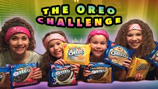 The Oreo Challenge Haschak Sisters [upl. by Post]