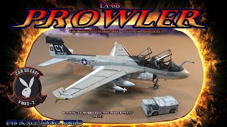 Building the Kinetic 148 Scale EA6B Prowler Electronic Warfare Aircraft [upl. by Etnaid254]