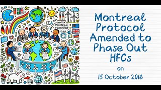 Today in History 15 October 2016 – Nations Amend Montreal Protocol to Phase Out Hydrofluorocarbons [upl. by Enetsirk]