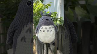 Crochet XL Totoro totoro studioghibli ghibli kawaii anime plushie crochet handmade [upl. by Eilyak470]