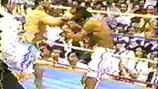 Chang Jung Koo vs Katsuo Tokashiki渡嘉敷勝男part 4of4 19840818 [upl. by Modnar]