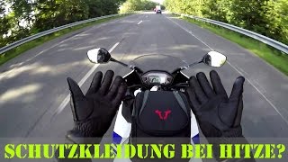 MotorradSchutzkleidung bei 30 Grad  Motovlog 30 Deutsch  Piotrrr Moto [upl. by Aynam]