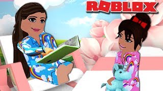 Mom and Daughter Routine  Roblox Roleplay  Bloxburg [upl. by Oeram281]