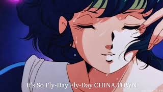 EVADE FROM 宇宙  FLYDAY CHINATOWN「lyrics」 [upl. by Htrag]