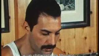 Freddie Mercury intervista italiano 1 [upl. by Newel835]