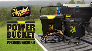 Meguiars Power Bucket  Portable Wash Kit [upl. by Aihsad903]