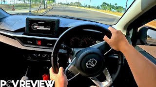 POV REVIEW  TOYOTA NEW AGYA 12 G CVT 2023 🔥GAME CHANGER🔥 INI LCGC  New Car Tour amp Test Drive [upl. by Eilzel324]