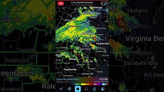 quotTropical Storm Debby Live Radar Update Active Tornado Warning across raleigh nc [upl. by Ihsorih791]