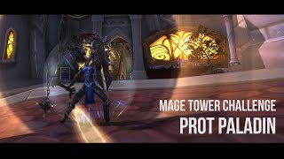 World of Warcraft  Protection Paladin Mage Tower Complete  Hendrix [upl. by Tanberg]